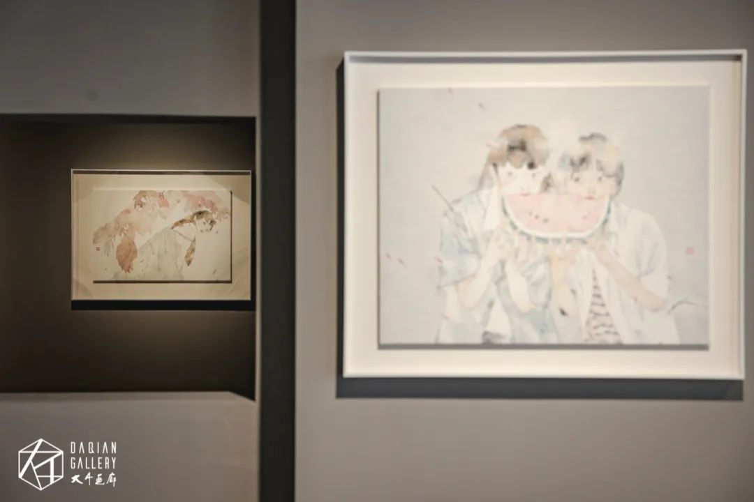 “她是谁——岳小飞个展”在大千画廊开幕