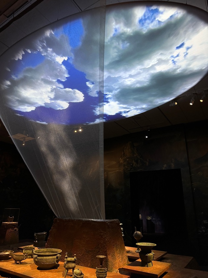 聚焦《永恒的祭献:中国古代青铜礼器》大展(12):壁画