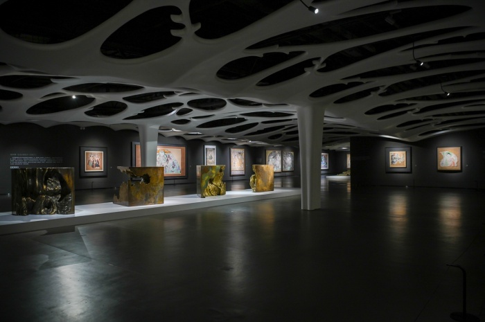 美克洞學馆龟兹壁画艺术展,用视觉华飨致敬千年文脉