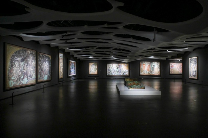 美克洞學馆龟兹壁画艺术展，用视觉华飨致敬千年文脉