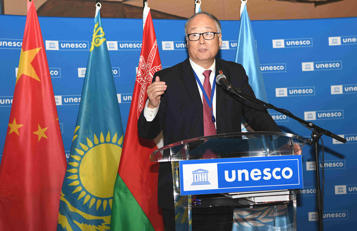 “丝绸之路杰出艺术作品展”在联合国教科文组织总部举办