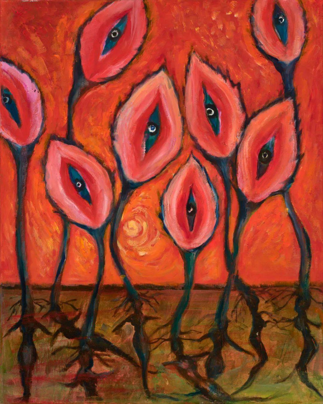 万千:古里果油画作品中的生态女性主义再现