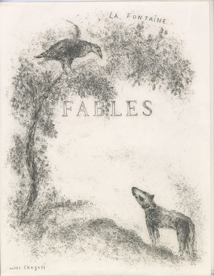 夏加尔笔下的《拉封丹寓言》 是否也和你的童年不期而遇?