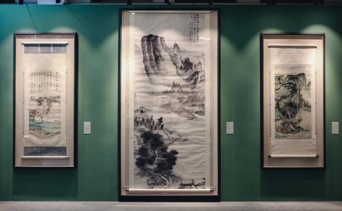 张大千齐白石珍品集结,“南张北齐”大展登陆北京