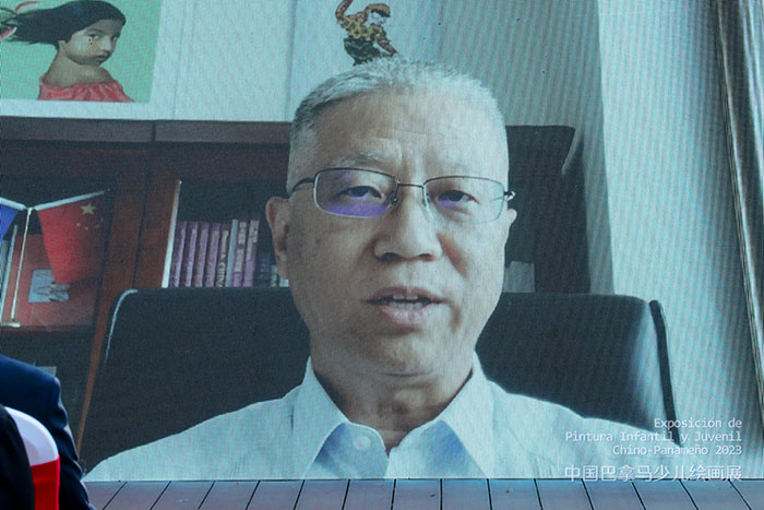 “跨越大洋·运河对画”中国巴拿马少儿绘画展搭建两国青少年艺术友谊之桥