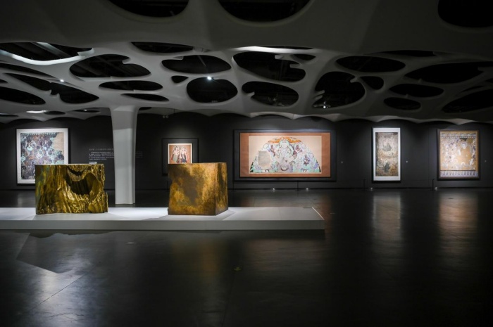 美克洞學馆龟兹壁画艺术展，用视觉华飨致敬千年文脉