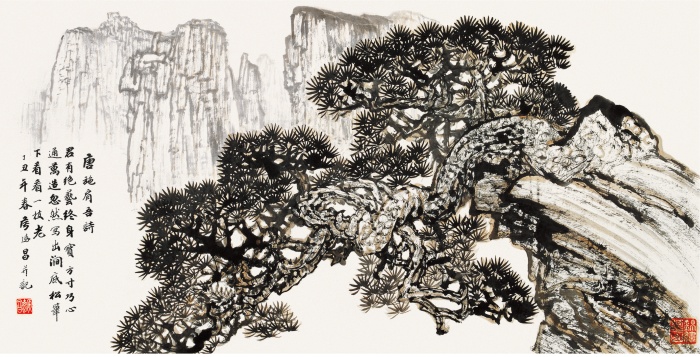 “纵笔写青山——侯德昌书画艺术展”北京画院美术馆展出