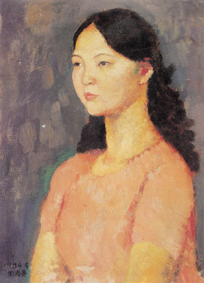 色彩之源——周春芽《人物》(1984)鉴赏