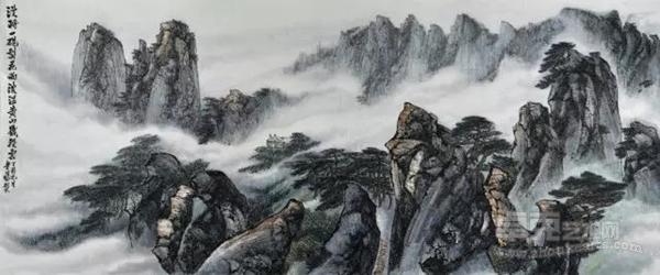 不忘初心 砥砺前行 ——滕忆雁(老藤)山水画作品读后