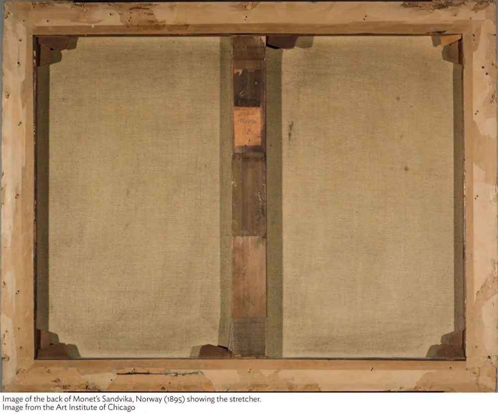 乘雪橇作挪威之行的莫奈笔下:这不是富士山