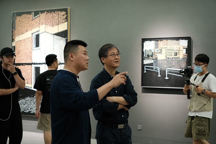 付斌版画探索“过程”:从都市边界线到内心图景