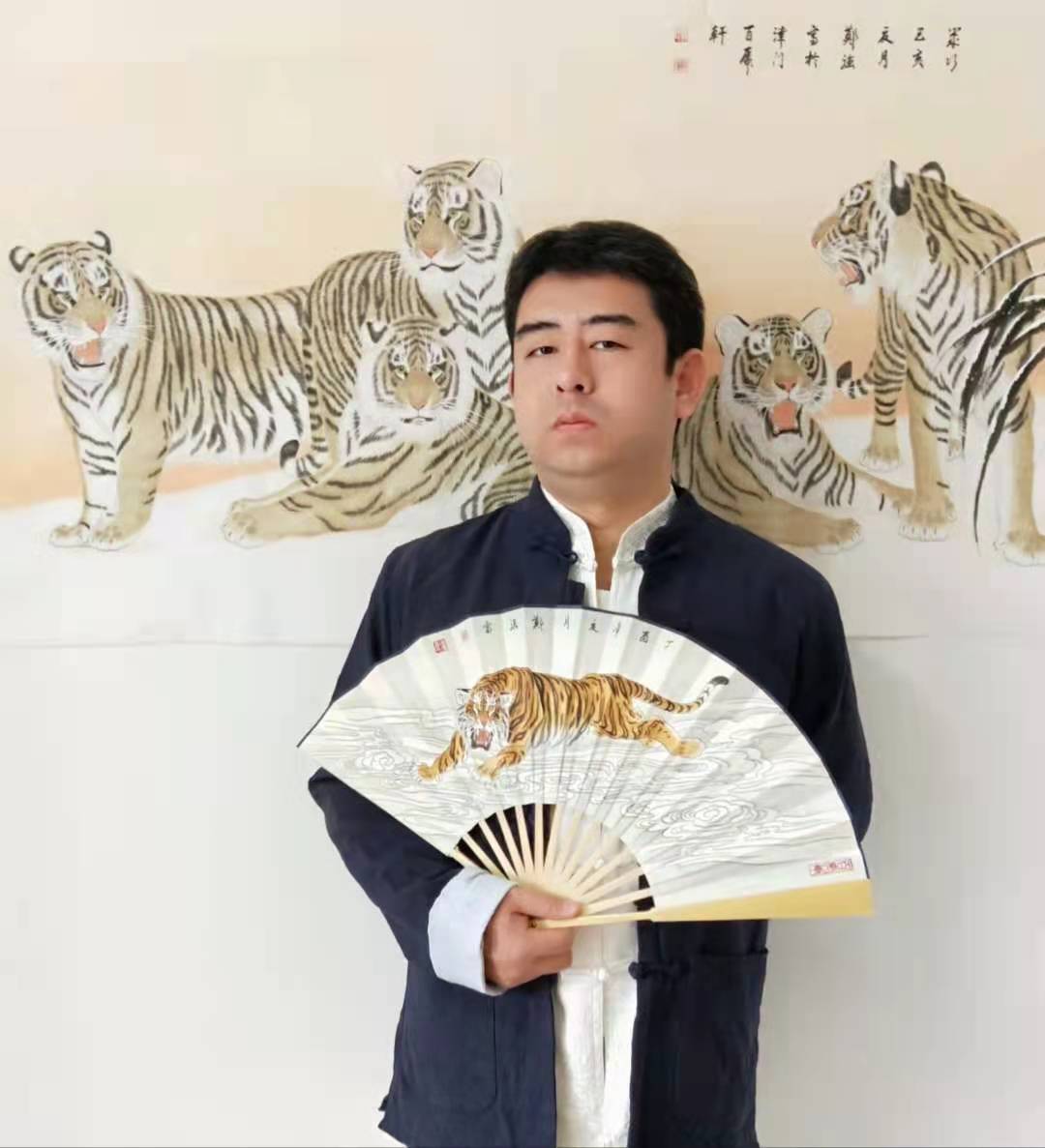 偏有侠心,才绘雄风啸山林 ——郑强画虎印象