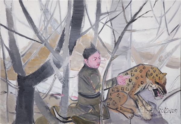 不断走向内心深处:解读刘宾的油画实践