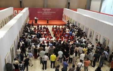 2022年中国国家画院导师工作室访问学者·高级研修班结业作品展开幕式暨结业仪式在京举行