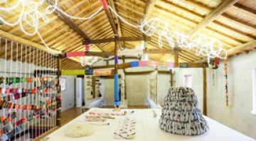 编织艺术的盛宴——融·编织馆在青山村正式启幕